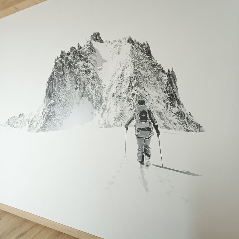 Impression murale – La Clusaz – photo Vertical Flow