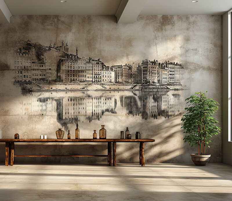 Impression murale – Lyon