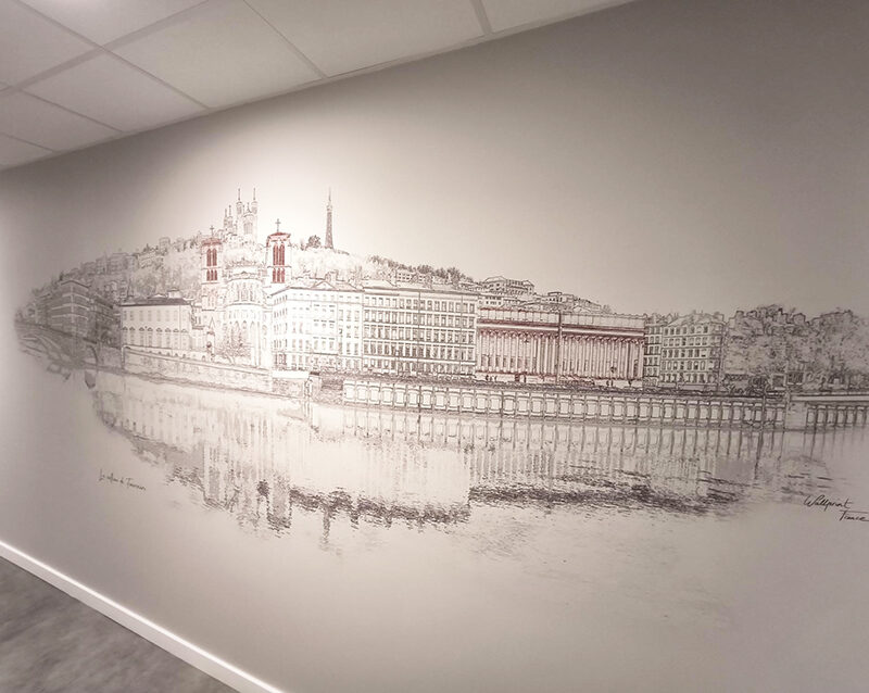 Impression murale – Factory